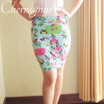 Bodycon Skirt with Smocking..