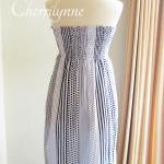 Summer Dress - Strapless Sm..